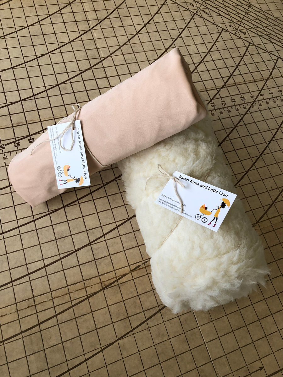 Cocoon cot Waterproof Mattress Protector x1 and woollen underlay