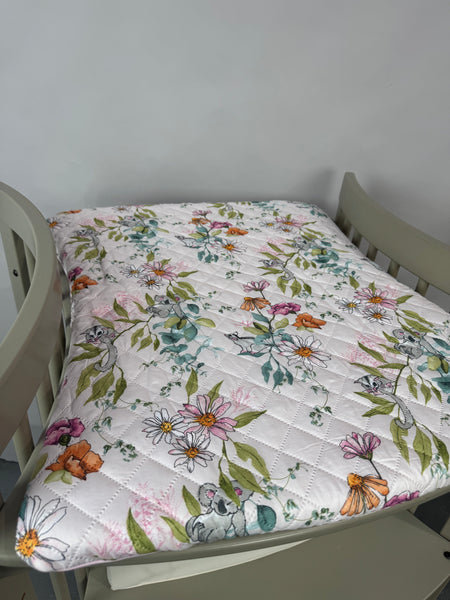 Twin pack - to fit Stokke New Care Change Mat Pink Australiana Koala waterproof