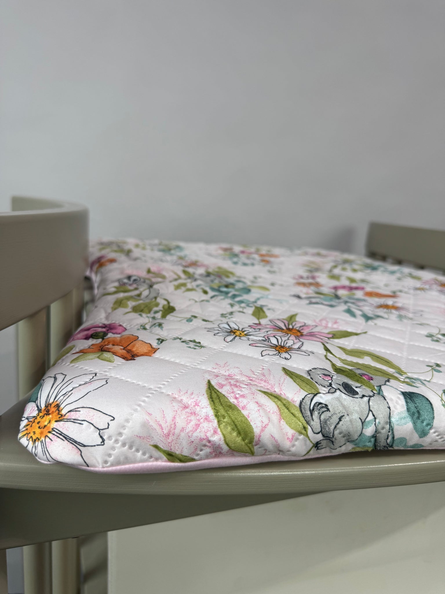 Twin pack - to fit Stokke New Care Change Mat Pink Australiana Koala waterproof