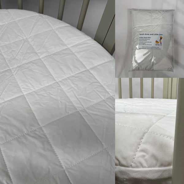 Waterproof Quilted Mattress Protector to fit Cocoon Bassinet