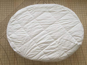 Twin Pack Stokke Sleepi V2 or V3 Cot Crib 100% Cotton Quilted Mattress Protector
