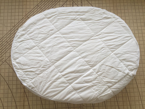 Twin Pack Stokke Sleepi V2 or V3 Cot Crib 100% Cotton Quilted Mattress Protector