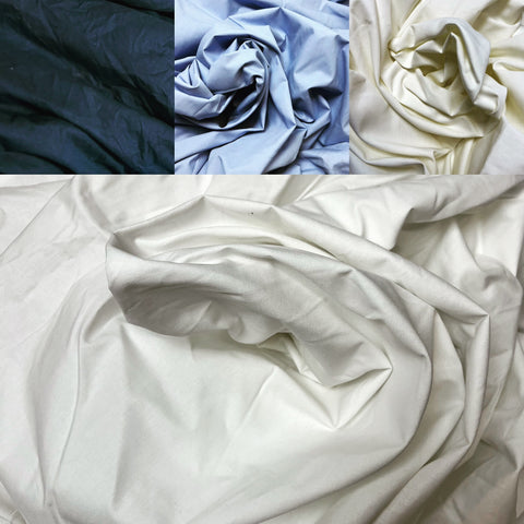 Twin Pack 100% Cotton fitted sheets to fit Leander Classic Cot
