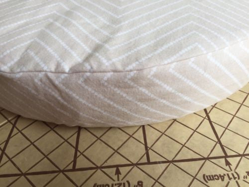 Stokke Sleepi Mini Waterproof 50% Wool Quilted Mattress Protector+Chevron sheet