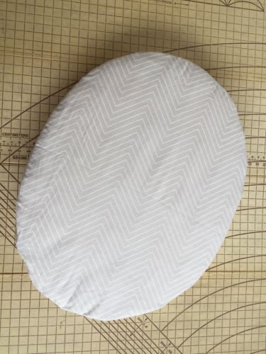 Stokke sleepi cot Waterproof 50% Wool Quilted mattress Protector+Chevron sheet