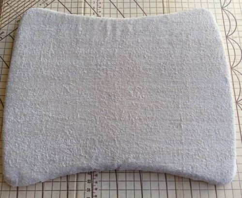 1, 2 3 or 4 covers to fit the Stokke New or Old Care change pad - wipe down waterproof cover/s with optional 100% Cotton Terry Towelling Cover