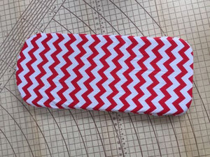 Bugaboo Buffalo fitted sheet for carrycot bassinet Red Chevron