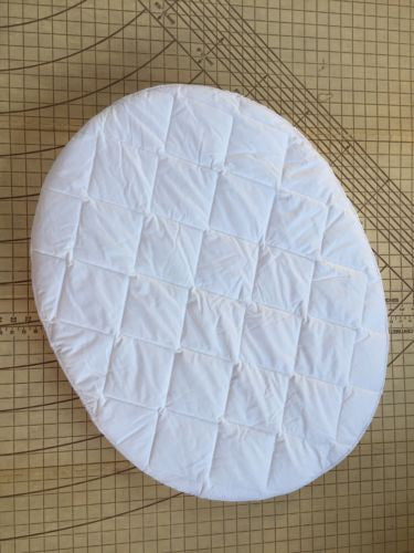 Stokke sleepi cot Waterproof 50% Wool Quilted mattress Protector+Chevron sheet