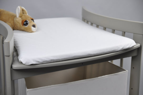 Twin pack - to fit Stokke New or Old Care Change Mat Pad Cover Bamboo French terry waterproof