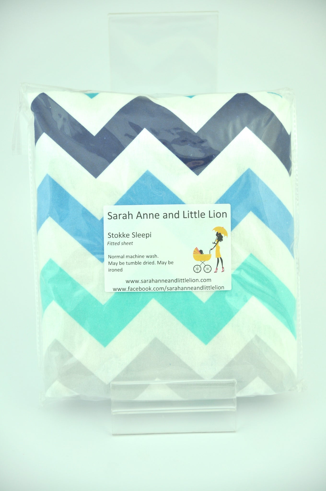 Twin Pack Of Flannelette Sheets to fit the Stokke Sleepi Cot
