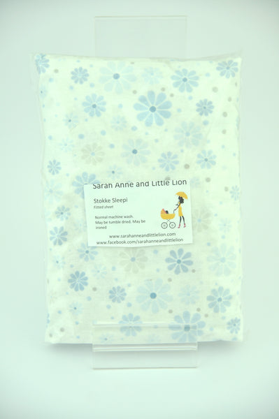 Twin Pack Stokke Junior Flannelette fitted sheets