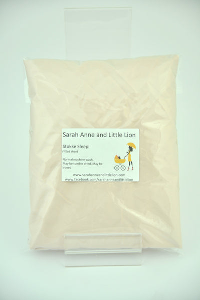Twin pack - Fitted Sheet to fit the Stokke Sleepi Cot