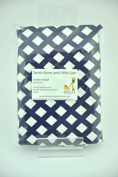 Twin pack - Fitted Sheet to fit the Stokke Sleepi Cot