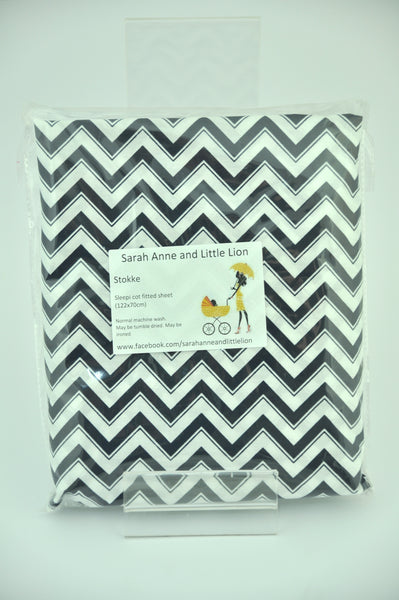 Twin pack - Fitted Sheet to fit the Stokke Sleepi Cot
