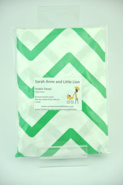 Twin pack - Fitted Sheet to fit the Stokke Sleepi Cot