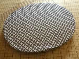 Twin Pack Of Sheets grey with white crosses Stokke Sleepi Cot