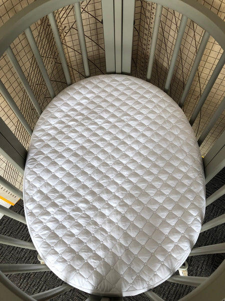 Leander Cradle Waterproof Quilted Mattress Protector/s