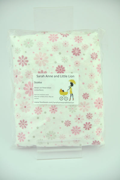 Twin Pack Stokke Junior Flannelette fitted sheets