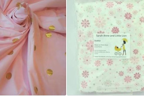 Twin Pack Fitted sheets and waterproof mattress protector to fit Leander Classic Cot